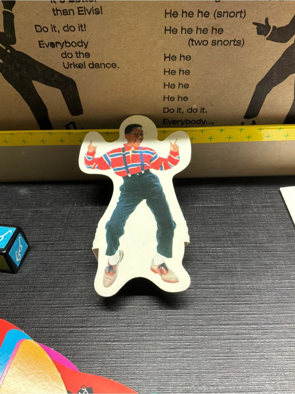 Milton Bradley Do the Urkel! Party Game - Yellow